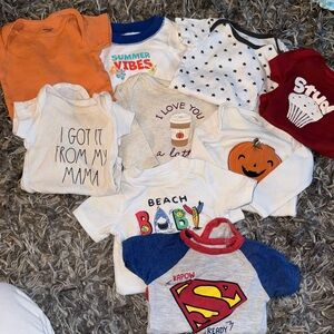 Colorful Baby Onesies Bundle